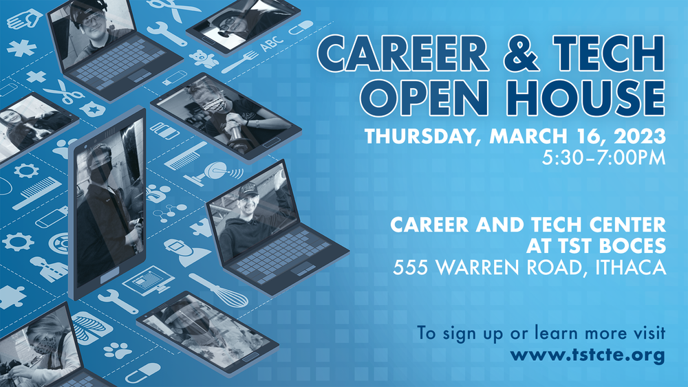 Career and Tech Open House: Thursday, March 16, 2023