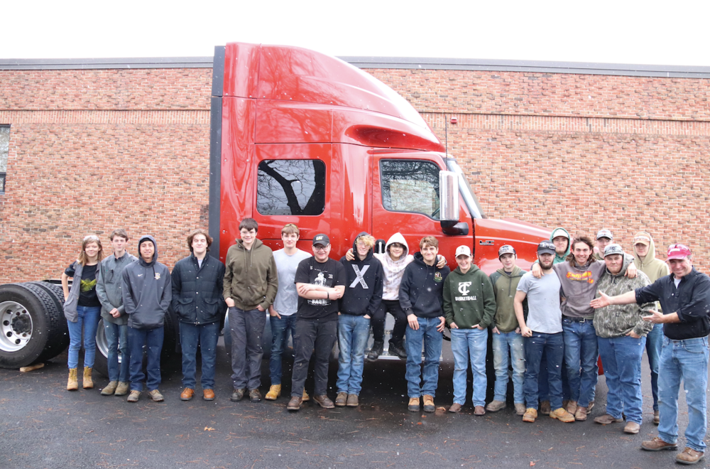 Fueling Excellence: Community Partners International Trucks And SUNY Cobleskill Invest In The Future Of Career And Tech Through Generous Donation!
