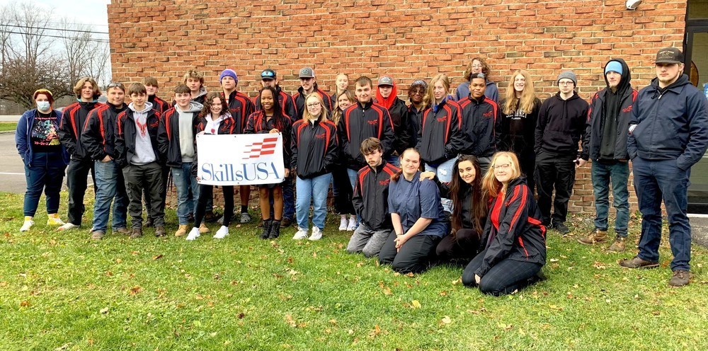 Image of TST students competing in Skills USA