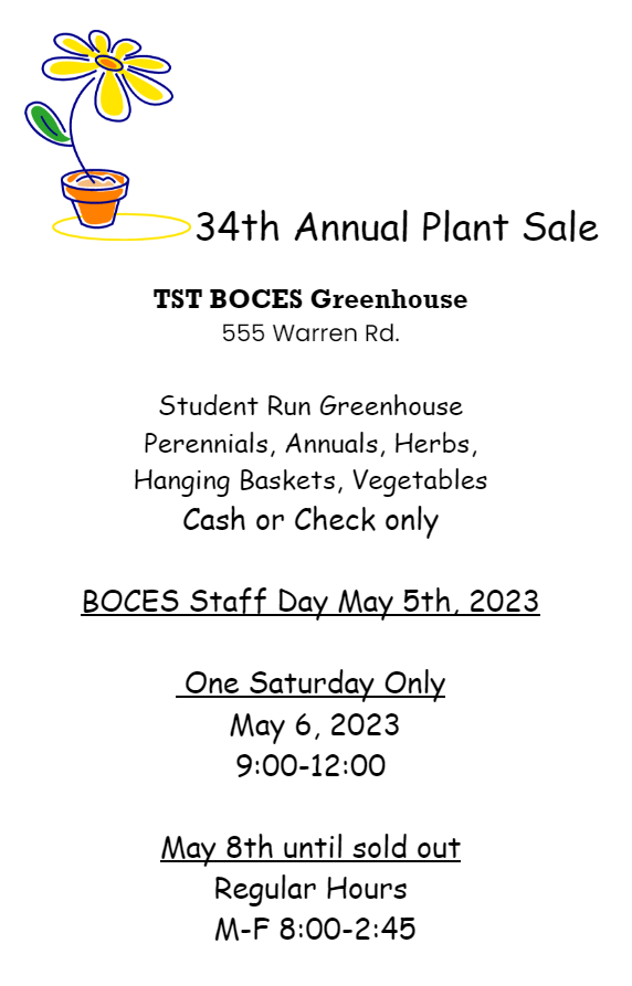 34th Annual Plant Sale