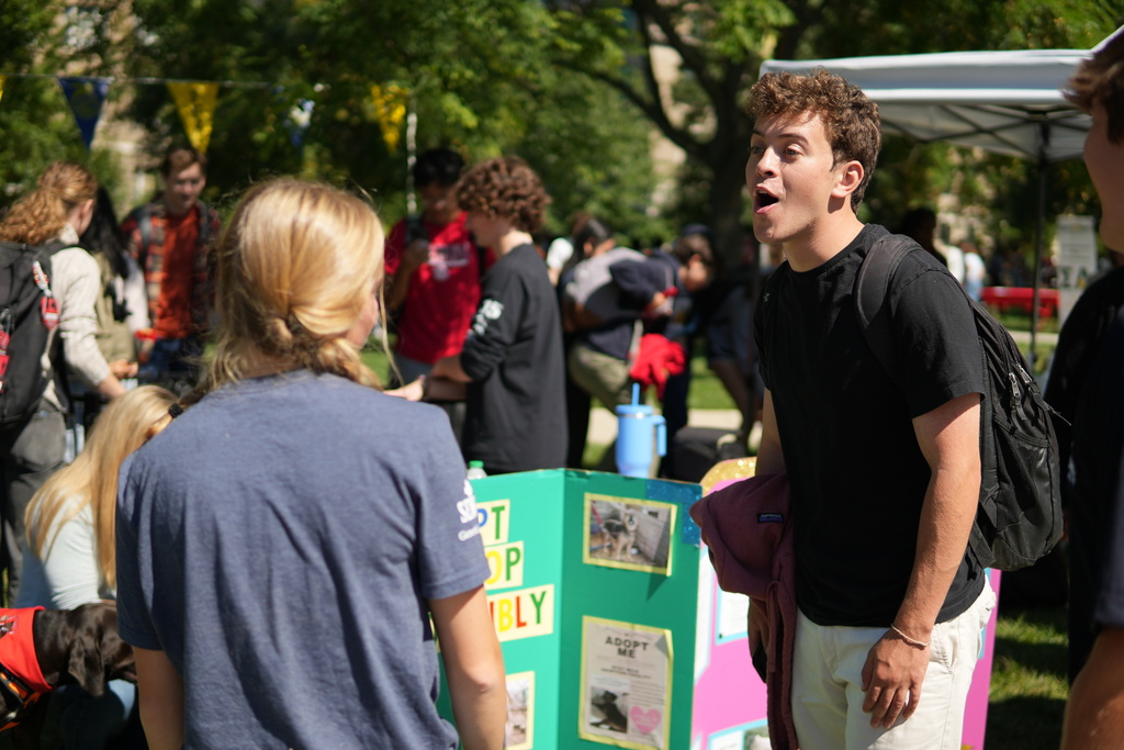 New Visions Life Sciences Students at Ag Day - 2023